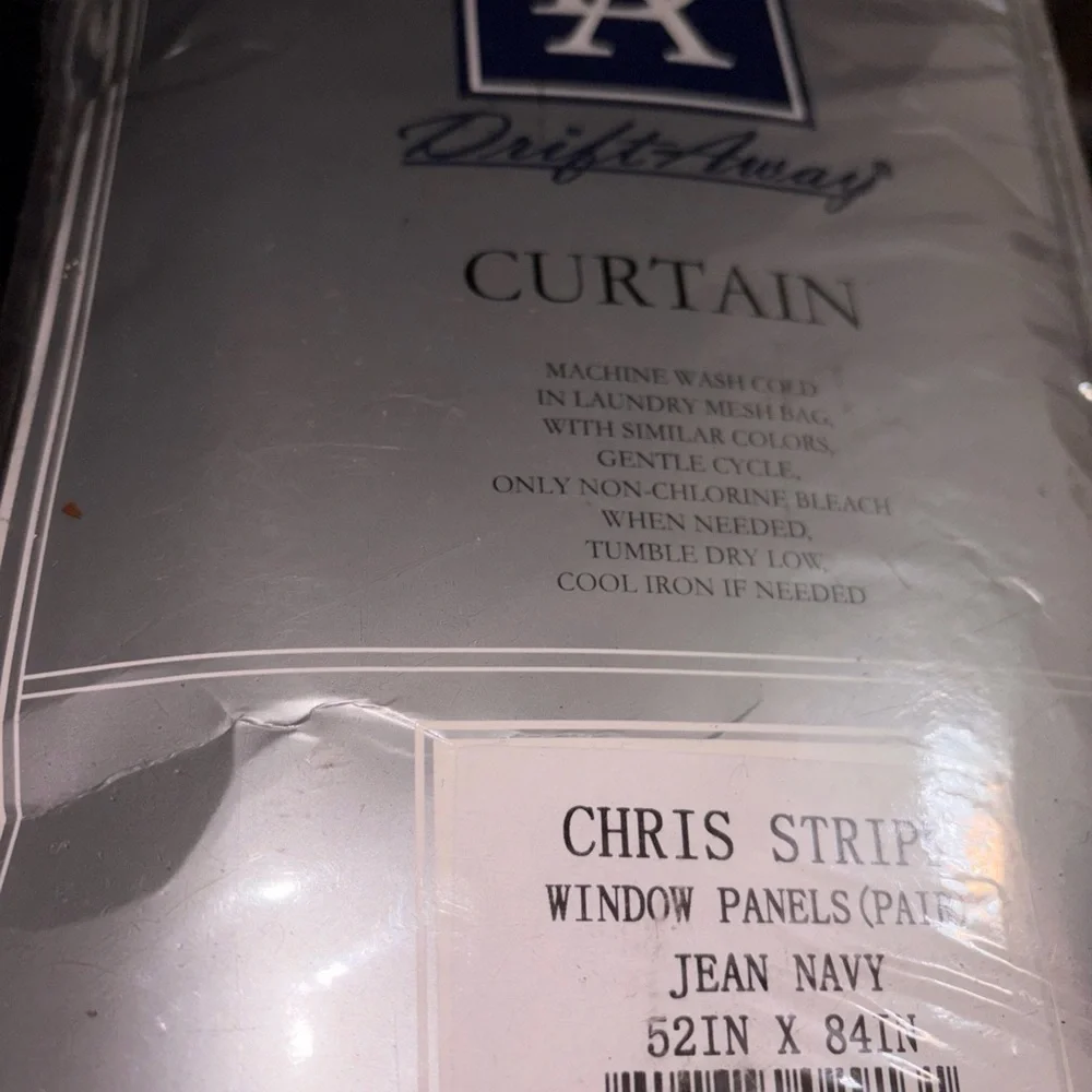 DriftAway Chris Linen Blackout Curtains PAIRThermal Insulated SZ 52x84